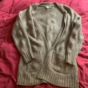 Pink Rose Cardigan Sweater